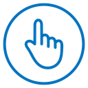 Cursor finger 2 icon