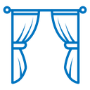 Curtains icon
