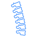 Curved Spine Column icon