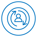 Customer retention icon