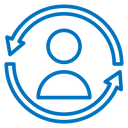 Customer retention icon