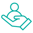 Customer Retention Helping Hand icon