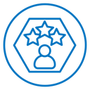 Customer satisfaction icon