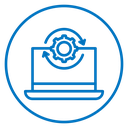 Data processing icon
