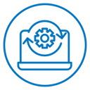 Data processing icon