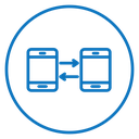 Data transfer icon