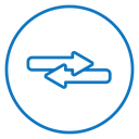 Data transfer 2 icon