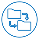 Data transfer icon