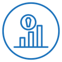 Death rate growth icon