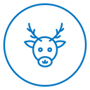 Deer rudolph 2 icon