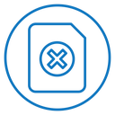 Delete Document icon