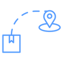 Delivery Route Pin icon