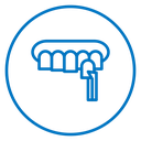 Dental veneer icon