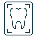 Dental X ray icon