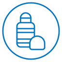 Deodorant roll on icon