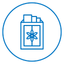 Detergent Box Color Outline icon