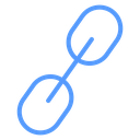 Diagonal Chain Link icon