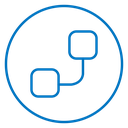 Diagram nested icon