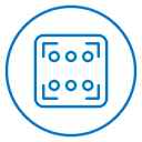 Dice six 2 icon