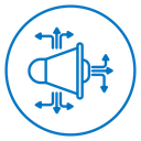 Digital campaign icon