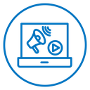 Digital campaign icon