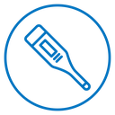 Digital thermometer icon