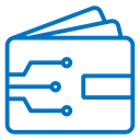 Digital wallet icon