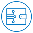 Digital wallet icon