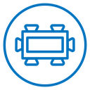 Dining table icon