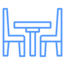 Dinner table icon