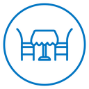 Dinner table icon