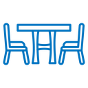 Dinner table icon