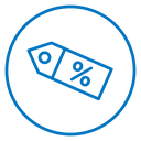 Discount tag icon
