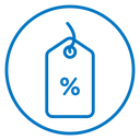 Discount tag icon