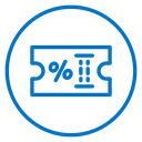 Discount voucher icon
