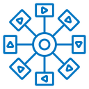 Distribution channel icon