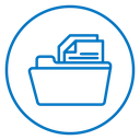 Document archive icon