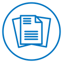 Document papers pile icon