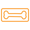 Dog bone icon