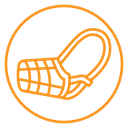 Dog muzzle icon
