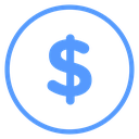 Dollar Color Outline icon