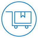 Dolly flatbed 3 icon