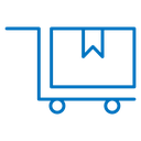 Dolly flatbed 3 icon