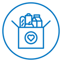 Donation box icon