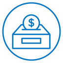 Donation box icon