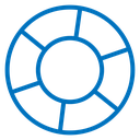 Donut chart (2) icon