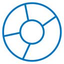 Donut chart icon