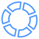 Donut Chart Segments icon