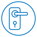 Door handle icon
