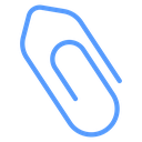 Double Loop Paperclip icon